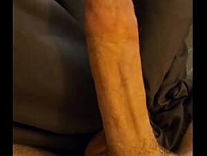 Bouncing My Big Hard White Cock Around