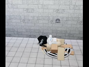 Fucking a cute roblox slut