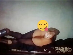 Sodiblack sissy femboy love streching her ass wiyh her dildo - Aug 1, 2024