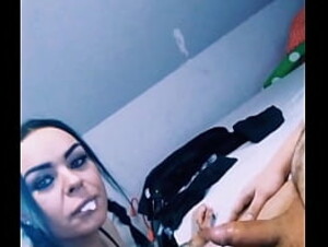 Wife Whore eat sperm blowjob