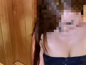 Japanese Femdom Amateur bathroom POV Hentai