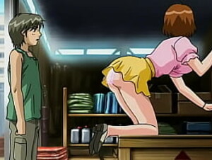 I fuck the secretary in the warehouse - Hentai uncensored