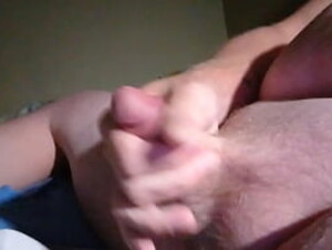 Small dick cumshot