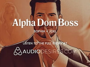 Hot secretary fucks her alpha dom boss to save her job | Audio porn for women