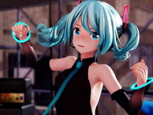 Hatsune Miku Strip Concert MMD