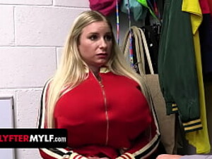 Busty PE Coach Gets Caught Shoplifting