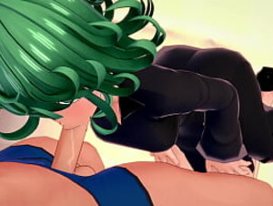 La linda Tatsumaki se desnuda en la enfermer&iacute_a solo queria hacer una paja