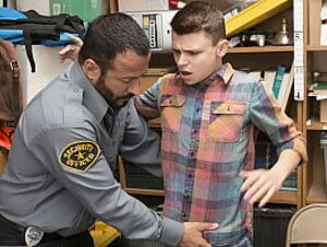 Mall Officer Brings the Suspected Twink to The Backroom for Processing - Perps4k