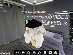 Roblox femboy lets me fuck him while he jiggles