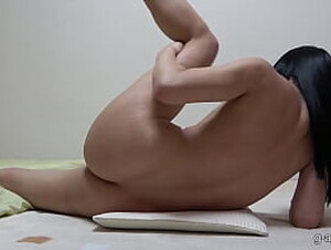 Hot Japanese Girl Naked Yoga Exercise