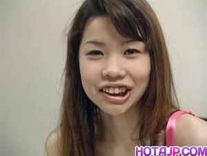 Sakura Kitazawa licks dong and is pumped by it and with sex toy