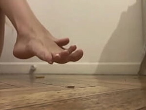 POV you are my dirty feet and floor sniffer